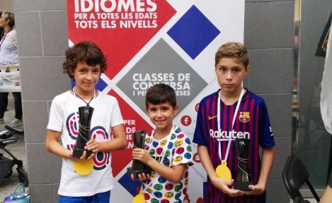 guanyadors de la cursa de les festes de La Bordeta-Sants 2018
